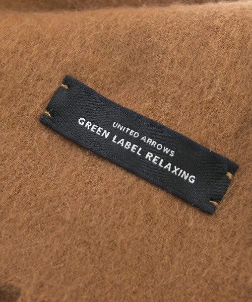 green label relaxing（グリーンレーベルリラクシング）マフラー ベージュ サイズ:- レディース/2200680667083