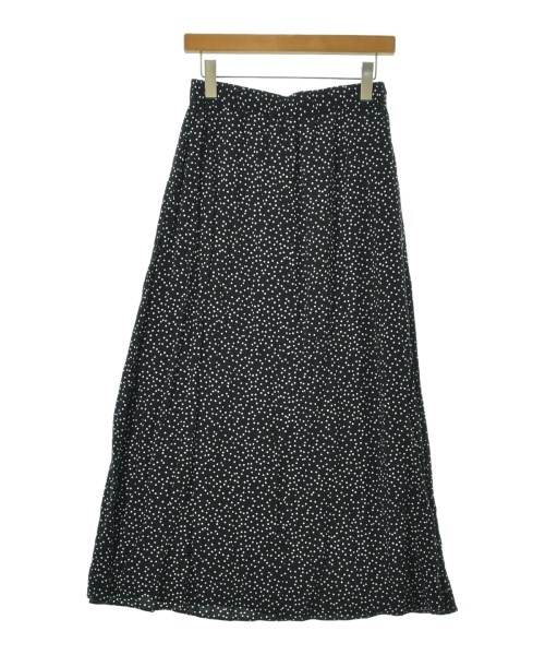green label relaxing（グリーンレーベルリラクシング）ロング・マキシ丈スカート 黒 サイズ:34(XS位) レディース/2200683217100