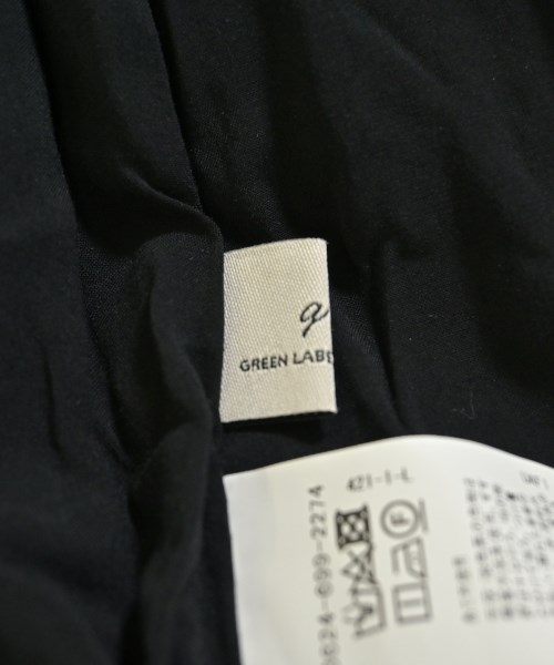 green label relaxing（グリーンレーベルリラクシング）ロング・マキシ丈スカート 黒 サイズ:34(XS位) レディース/2200683217100