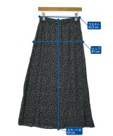 green label relaxing（グリーンレーベルリラクシング）ロング・マキシ丈スカート 黒 サイズ:34(XS位) レディース/2200683217100