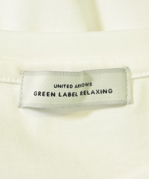 green label relaxing（グリーンレーベルリラクシング）Tシャツ・カットソー 白 サイズ:F レディース/2200680725240