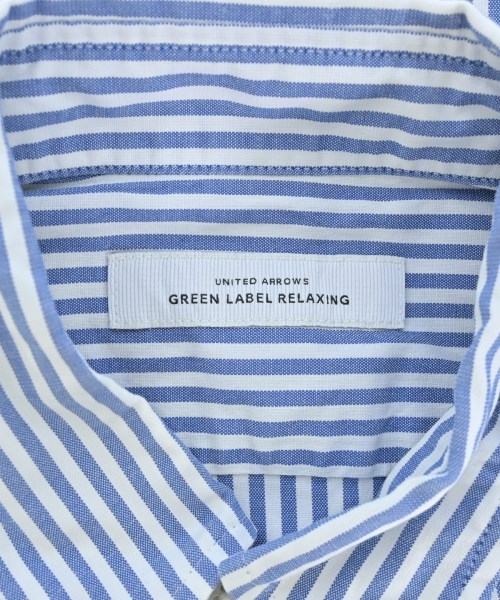 green label relaxing（グリーンレーベルリラクシング）カジュアルシャツ 青 サイズ:S レディース/2200681568051