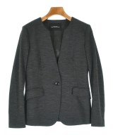 green label relaxing（グリーンレーベルリラクシング）ノーカラージャケット グレー サイズ:38(M位) レディース/2200684324036