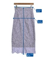 green label relaxing（グリーンレーベルリラクシング）ロング・マキシ丈スカート 紫 サイズ:36(S位) レディース/2200681798014