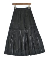 green label relaxing（グリーンレーベルリラクシング）ロング・マキシ丈スカート 黒 サイズ:-(S位) レディース/2200685910023