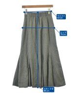 green label relaxing（グリーンレーベルリラクシング）ロング・マキシ丈スカート 黒 サイズ:36(S位) レディース/2200687476053