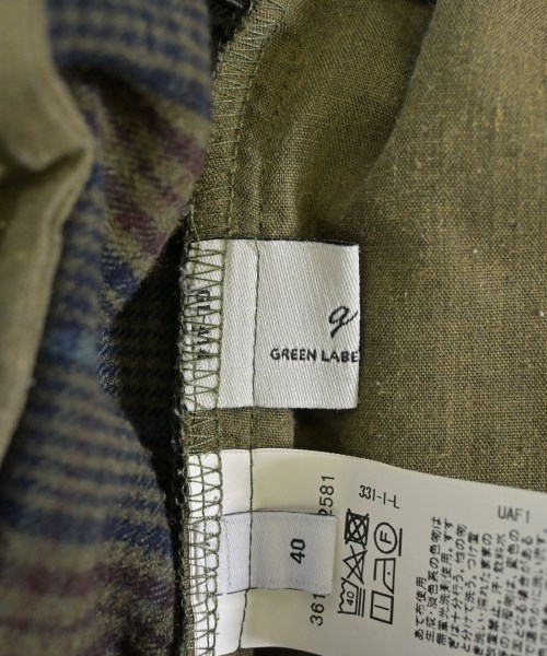 green label relaxing（グリーンレーベルリラクシング）その他 緑 サイズ:40(M位) レディース/2200680019097
