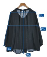 green label relaxing（グリーンレーベルリラクシング）ブラウス 黒 サイズ:F レディース/2200682500050