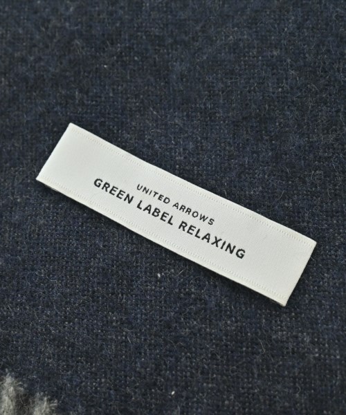 green label relaxing（グリーンレーベルリラクシング）マフラー 紺 サイズ:- レディース/2200683186222