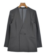green label relaxing（グリーンレーベルリラクシング）ノーカラージャケット グレー サイズ:36(S位) レディース/2200688329044