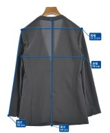 green label relaxing（グリーンレーベルリラクシング）ノーカラージャケット グレー サイズ:36(S位) レディース/2200688329044