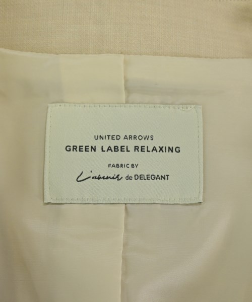 green label relaxing（グリーンレーベルリラクシング）テーラードジャケット ベージュ サイズ:38(M位) レディース/2200684083032