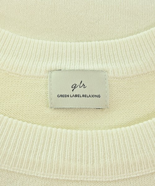 green label relaxing（グリーンレーベルリラクシング）ニット・セーター 白 サイズ:F レディース/2200686308010
