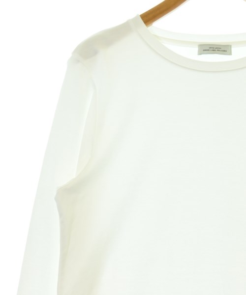 green label relaxing（グリーンレーベルリラクシング）Tシャツ・カットソー 白 サイズ:F レディース/2200690685060