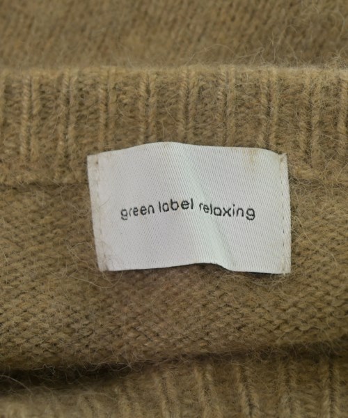 green label relaxing（グリーンレーベルリラクシング）ニット・セーター 茶 サイズ:F レディース/2200683941012