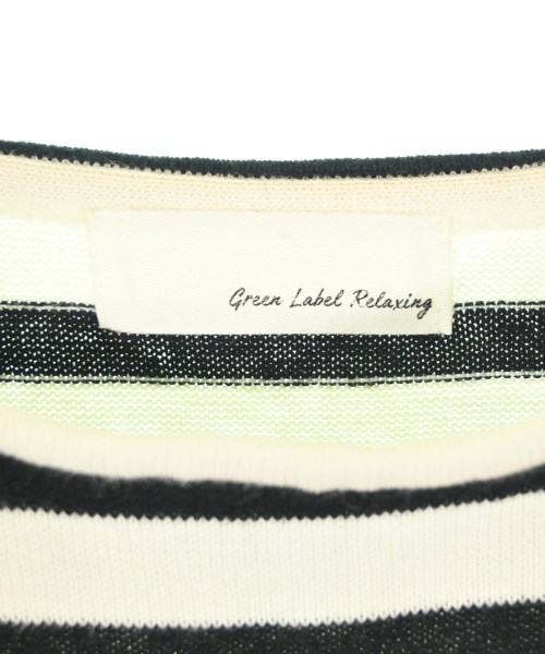 green label relaxing（グリーンレーベルリラクシング）ニット・セーター 白 サイズ:F レディース/2200683998283