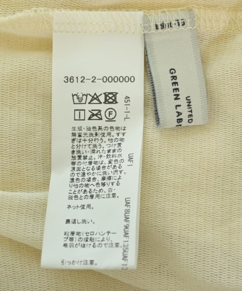 green label relaxing（グリーンレーベルリラクシング）Tシャツ・カットソー ベージュ サイズ:F レディース/2200689358029