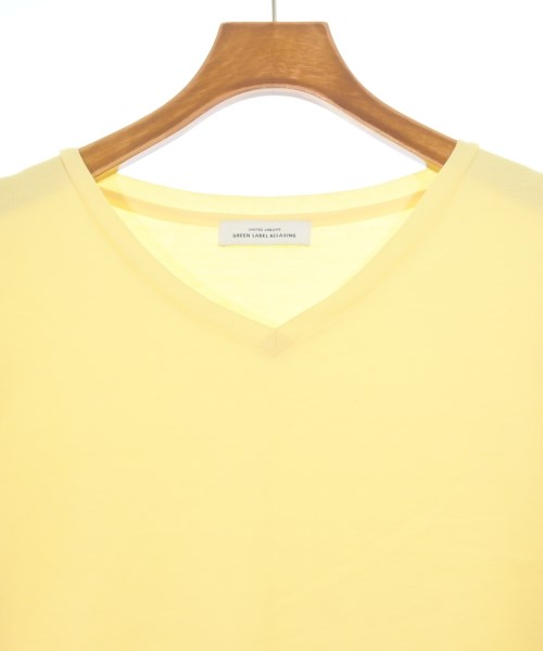 green label relaxing（グリーンレーベルリラクシング）Tシャツ・カットソー 黄 サイズ:F レディース/2200687583089