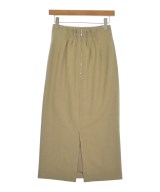 green label relaxing（グリーンレーベルリラクシング）ロング・マキシ丈スカート ベージュ サイズ:SM レディース/2200688326043
