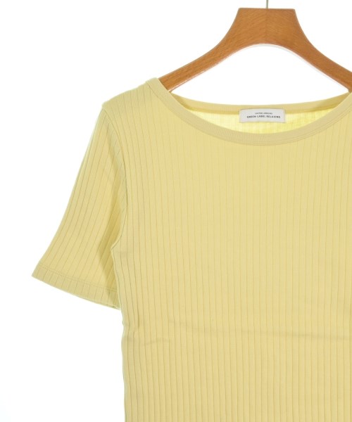 green label relaxing（グリーンレーベルリラクシング）Tシャツ・カットソー 黄 サイズ:-(XS位) レディース/2200684535012