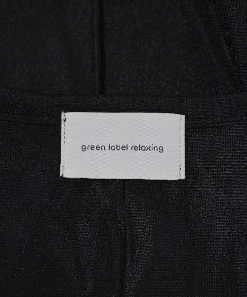 green label relaxing（グリーンレーベルリラクシング）ブラウス 黒 サイズ:F レディース/2200688450076