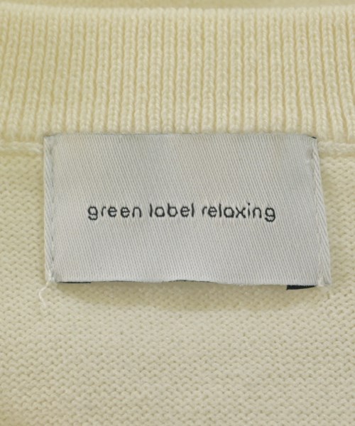 green label relaxing（グリーンレーベルリラクシング）ニット・セーター 白 サイズ:-(XL位) レディース/2200690271058