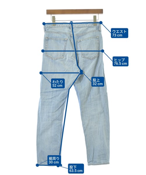 green label relaxing（グリーンレーベルリラクシング）デニムパンツ 青 サイズ:36(S位) レディース/2200686485032