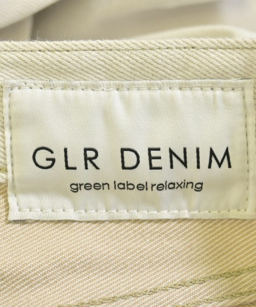 green label relaxing（グリーンレーベルリラクシング）デニムパンツ 白 サイズ:36(S位) レディース/2200686485063