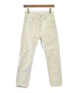 green label relaxing（グリーンレーベルリラクシング）デニムパンツ 白 サイズ:36(S位) レディース/2200686485063