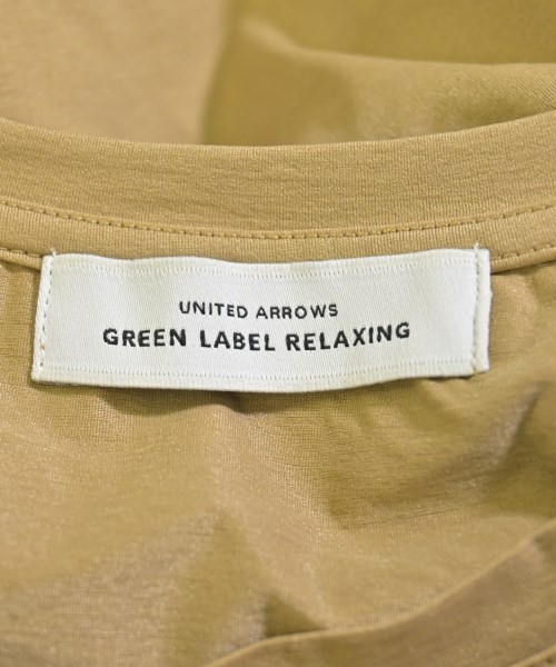 green label relaxing（グリーンレーベルリラクシング）Tシャツ・カットソー ベージュ サイズ:F レディース/2200688433031