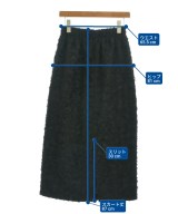 green label relaxing（グリーンレーベルリラクシング）ロング・マキシ丈スカート 黒 サイズ:38(M位) レディース/2200689501012