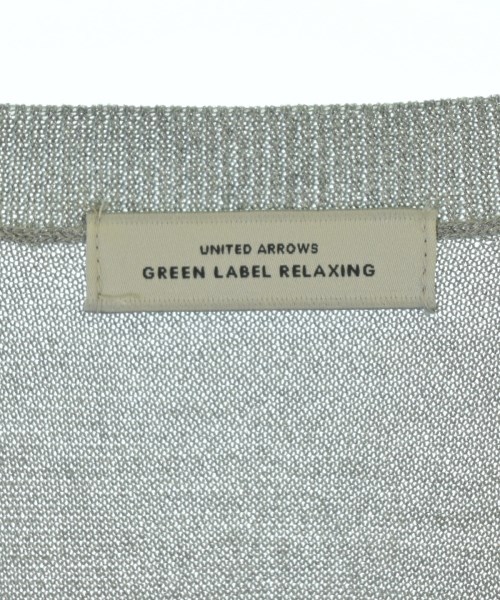 green label relaxing（グリーンレーベルリラクシング）カーディガン グレー サイズ:F レディース/2200687902033