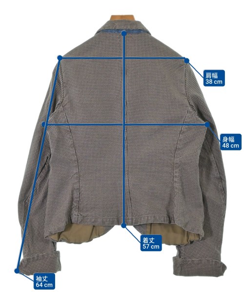 KAPITAL（キャピタル）カジュアルジャケット 茶 サイズ:1(S位) レディース/2200643921160