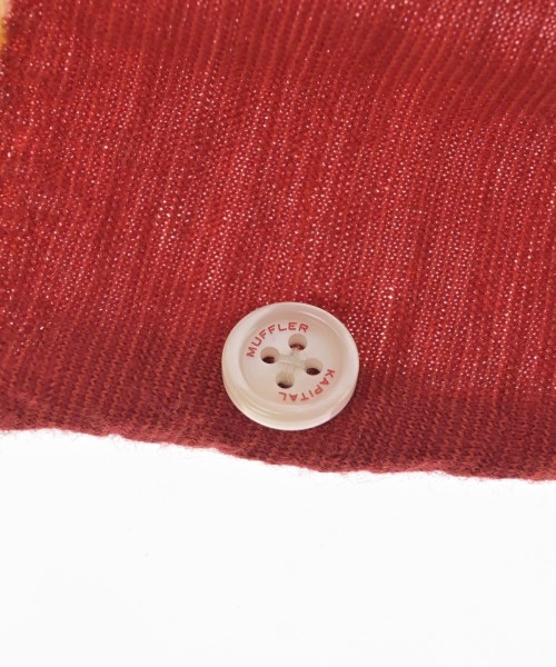 KAPITAL（キャピタル）マフラー 赤 サイズ:- レディース/2200631685050