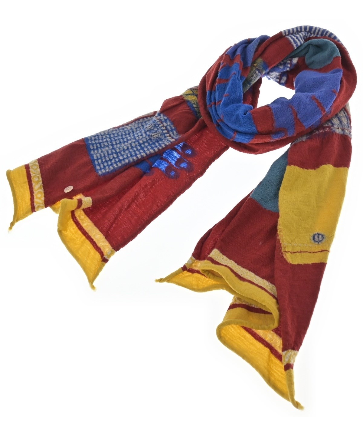 kapital(キャピタル)マフラー KAPITAL キャピタル 縮絨ウール マフラー 新品未使用品 マリア 薔薇