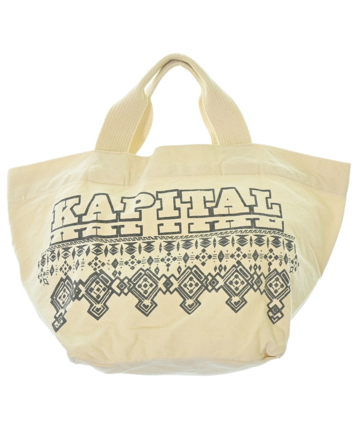 KAPITAL（キャピタル）トートバッグ 白 サイズ:- レディース