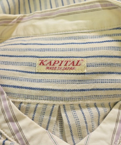 KAPITAL（キャピタル）カジュアルシャツ ベージュ サイズ:3(L位) レディース/2200658338090