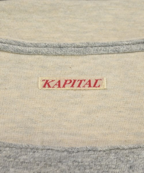 KAPITAL（キャピタル）Tシャツ・カットソー グレー サイズ:0(XS位) レディース/2200717007035