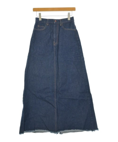 KAPITAL(キャピタル)ロング・マキシ丈スカート 紺 サイズ:1(S位)/2200645524178
