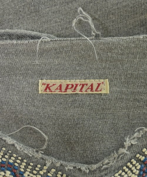 KAPITAL（キャピタル）Tシャツ・カットソー グレー サイズ:1(S位) レディース/2200635149046