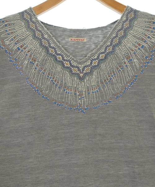KAPITAL（キャピタル）Tシャツ・カットソー グレー サイズ:1(S位) レディース/2200635149046