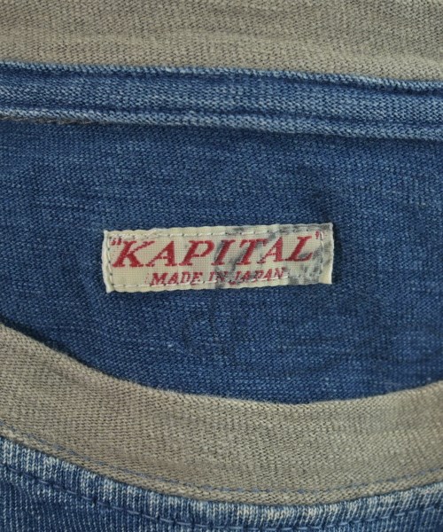 KAPITAL（キャピタル）Tシャツ・カットソー 青 サイズ:0(XS位) レディース/2200635149077