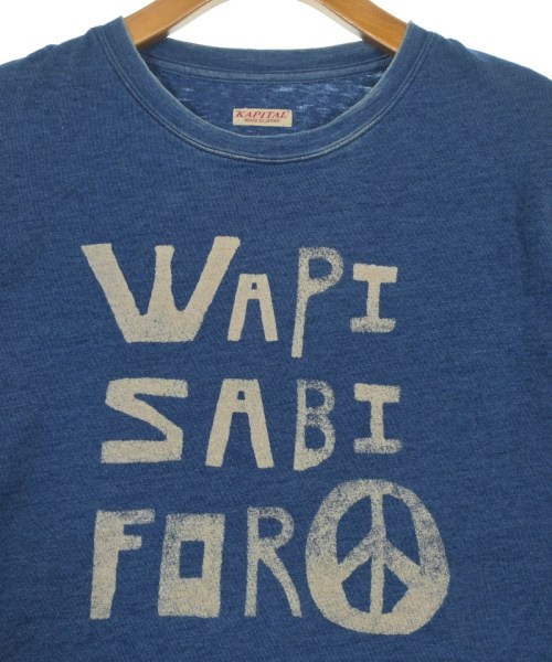KAPITAL（キャピタル）Tシャツ・カットソー 青 サイズ:1(S位) レディース/2200635149084