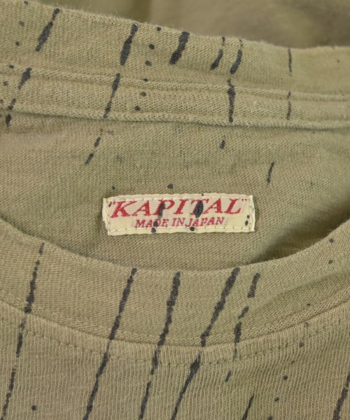 KAPITAL（キャピタル）Tシャツ・カットソー カーキ サイズ:1(S位) レディース/2200635149091