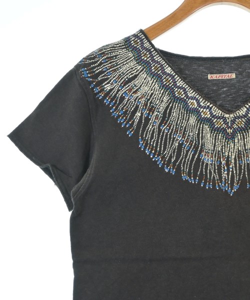 KAPITAL（キャピタル）Tシャツ・カットソー 黒 サイズ:1(S位) レディース/2200635149138