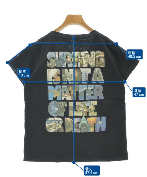 KAPITAL（キャピタル）Tシャツ・カットソー 黒 サイズ:1(S位) レディース/2200635149152