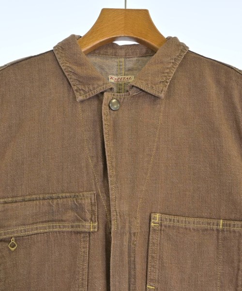 KAPITAL（キャピタル）オールインワン/サロペット 茶 サイズ:1(S位) レディース/2200635149176