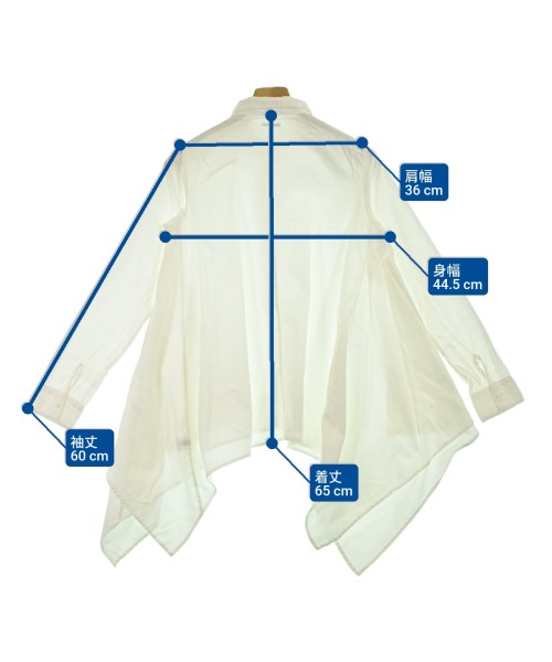 KAPITAL（キャピタル）カジュアルシャツ 白 サイズ:1(S位) レディース/2200635149190