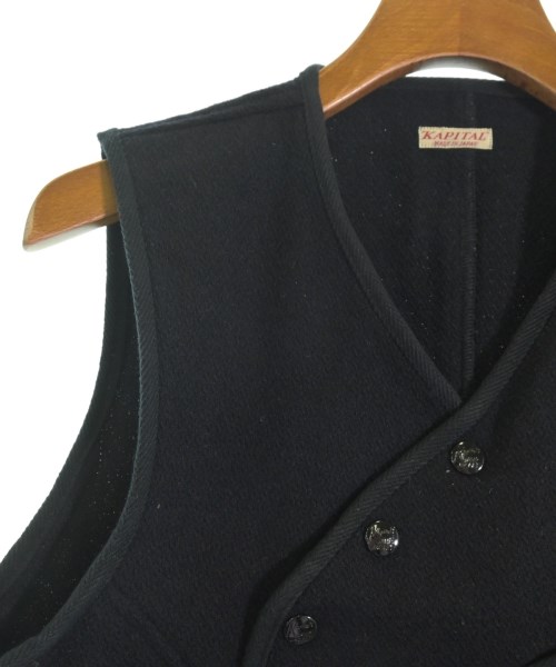 KAPITAL（キャピタル）ベスト 紺 サイズ:1(S位) レディース/2200635149220