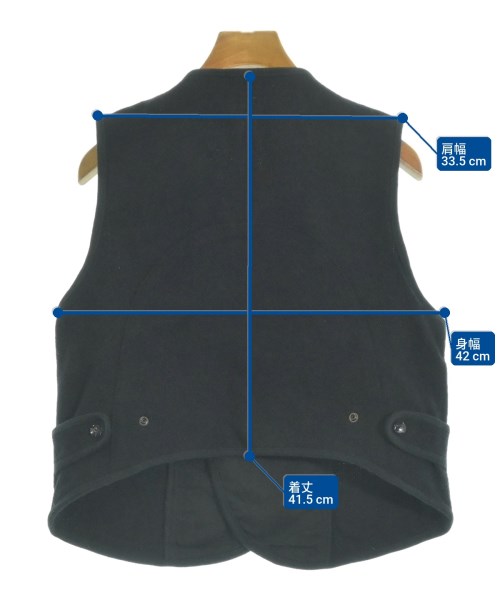 KAPITAL（キャピタル）ベスト 紺 サイズ:1(S位) レディース/2200635149220